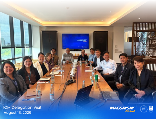 IOM Delegation Visits Magsaysay to Strengthen Dialogue on Migration and Labour Mobility